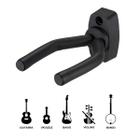 Suporte De Parede Pendurar Violão Guitarra Ukulele Preto - MXT