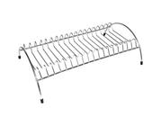 Suporte De Pratos Para 18 Pratos Em Aço - Stolf