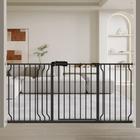 Suporte de pressão Baby Gate Fairy Baby Extra Wide Black 157-170 cm