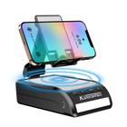Suporte de telefone com alto-falante Bluetooth Kingamei dobrável com luz LED