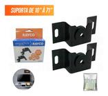 Suporte De Tv Led Universal Fixo Para Parede Televisão 32 52 a 71 Polegadas - RAYCO