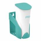 Suporte Dispenser para Detergente e Esponja Bio Pop Branco e Verde Biovis