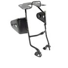 Suporte do Farol Aranha - TITAN 125 2000-2004 PRETO