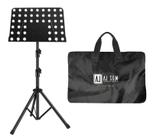 Suporte Estante Partitura Metal Maestro Reforçada 41X27 Cm - Aj Som Acessórios Musicais