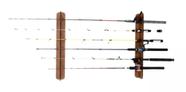 Kit 3 Suporte de Parede Expositor Organizador Até 6 Varas de Pescar Rod  Rack Pesca Brasil - Suporte para Vara de Pesca - Magazine Luiza