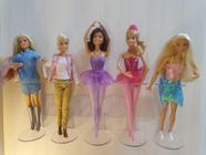 Suporte expositor organizador bonecas barbie e similares