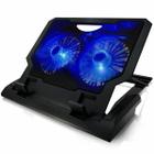 Suporte Gamer P/ Notebook Base Ventoinhas Usb Silenciosa Iluminada