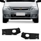 Suporte Guia do Parachoque Dianteiro Chevrolet Corsa II 2002 2003 2004 2005 2006 2007 2008 Preto