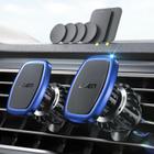 Suporte Magnético para Telefone LISEN - 2 Unidades (Azul) - Para Saída de Ar do Carro