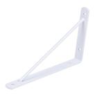 Suporte Mão Francesa Metal Branco 25cm Overtime