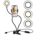 Suporte Multifuncional para Celular com Ring Light Usb