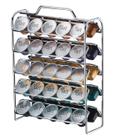 Suporte Organizador Porta 50 Cápsulas Café Nespresso Cromado 1147 - Future