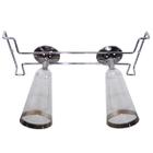 Suporte Organizador Taças Reto 25cm Cromado Jomer 4350