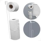 Suporte Papel Higienico Triplo Caixa Acoplada Branco - homemayelli