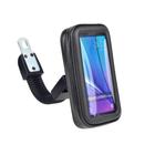 Suporte para Celular para Guidão de Bike e Moto Case Impermeável 360, Protege Contra Água, Poeira e Chuva (S/Conector - Genérico