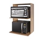 Suporte para Microondas e Forno Nicho Suspenso Thai 60cm Freijó M12 - D'Rossi - DRossi