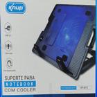 Suporte para Notebook com Cooler, Inclinável Ergonômico Knup 9013 - Cooler Master
