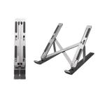 Suporte para Notebook ou Tablet Regulável e Portátil em Alumínio Cor Prata Multilaser - AC378
