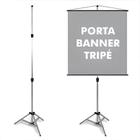 Suporte Para Porta Banner 2,20M Pedestal Tripé