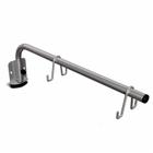 Suporte Para Soro Articulado De Parede Inox - Kit 5 Unidades