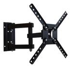 Suporte Para Tv Lcd De 10" A 55" Sbrp140 Preto - Articulado, 4 Movimentos - Inclinação De Até 15 - Brasforma