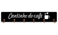 Suporte Para Xícaras Cantinho Do Café com 6 ganchos - decora3dhome