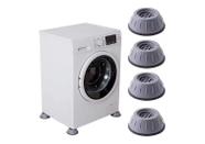Suporte Pé de Máquina de Lavar Roupa Silêncio e Durabilidade Cancelamento de Ruído e Anti Vibração - Kit 4 pçs