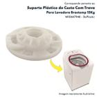 Suporte Plástico do Cesto com Trava Para Lavadora Brastemp Consul 15Kg BWH15AB BWH15A BWD15A9A DePlastic W10647948