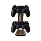 Suporte Porta Controle Ps3 Ps4 Ps5 Xbox Gamer 16x10x23 Mdf Madeira