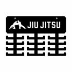 Suporte Porta Medalhas JIU JITSU Luta Artes Marciais 24 ganchos - Moai Shop