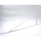 Suporte Prateleira Overtime Forte Branco 50Cm Peca 170005 - Kit C/12