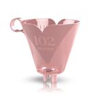 suporte rosa para filtro 102 de café descartável ou pano para garrafa térmica Sanremo