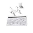 Suporte + Teclado Sem Fio Bluetooth Para Notebook Lenovo IdeaPad 1i Intel Core i3 15.6” - Fam