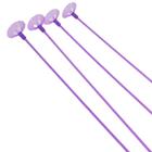 Suporte Vareta Pega Balão 30cm Roxo Fluorescente - 10 unid