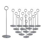 Suportes para números de mesa Urban Deco Steel 30 cm 16PK Silver