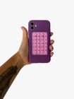 Suportes Silicone Ventosa Celular - ROSA  Kit 2  Lisas