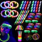 Suprimentos de festa BAIJLE 166 unidades Glow In The Dark com Glow Stick