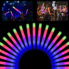 Suprimentos de festa LED Foam Sticks Blu7ive Flashing Glow x30