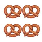 Suprimentos para festas da Oktoberfest Cutout Pretzel Beistle (pacote com 4)