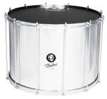 Surdo axé 22 polegadas x 40 cm alumínio com aro cromado - Timbra