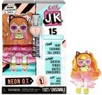 Surpresa l.O.L. JK Neon Q.T. Mini Fashion Doll com 15 surpresas
