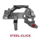 Suspensão Com Catraca Com Jugular Steel Lock Para Capacete Steelflex Turtle