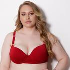 Sutiã com Bojo Plus Size Reforçado 46 - 48 - 50 - 52 - Sutian Rosimeire