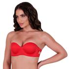 Sutiã com Bojo sem Alça Frente Única Costa Nua