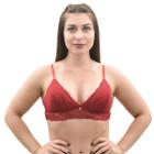 Sutiã Cropped Bojo Removível Com Renda Nayane Rodrigues