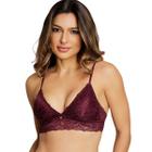 Sutiã Cropped Bojo Removível Com Renda Nayane Rodrigues