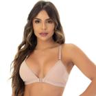 Sutiã Feminino Nadador Sem Bojo Confortável Abertura Frontal Em Microfibra Lingerie Íntimo Soutien