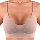 Sutiã Lupo Original Loba Sem Costura Soutien Reforçado Top Confort Plus Com Bojo Removível 41901