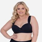 Sutiã Maxi Conforto Alças Largas Bojo Estruturado Plus Size - ROMANCE FAVORITA