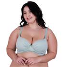 Sutiã Plus Size com Bojo Base Cruzada Alça Reforçada Bojão Reforçado Alice